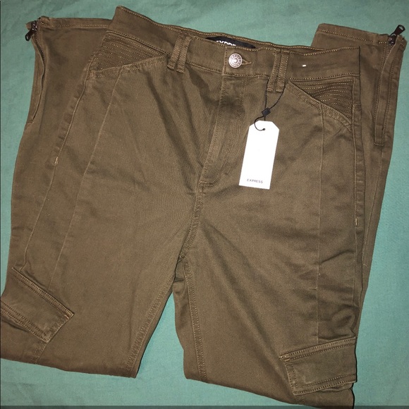 Express💥Super high waisted cargo pants - Picture 2 of 6